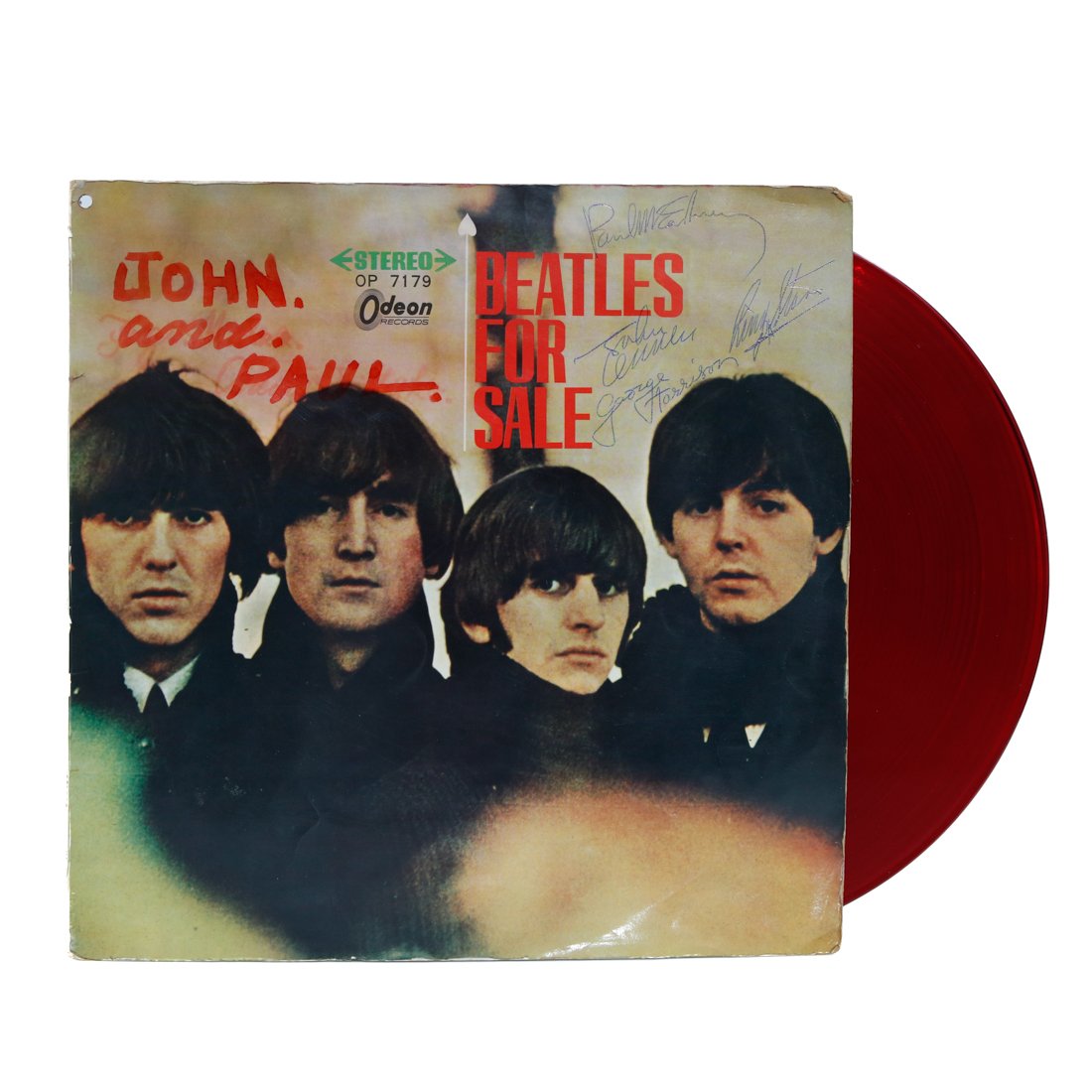 Rare Beatles Signed "Beatles For Sale" Japan Release Album (1 of 9)
