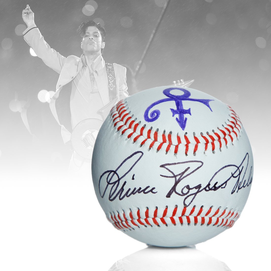 Prince Signed Official League Baseball (1 of 7)