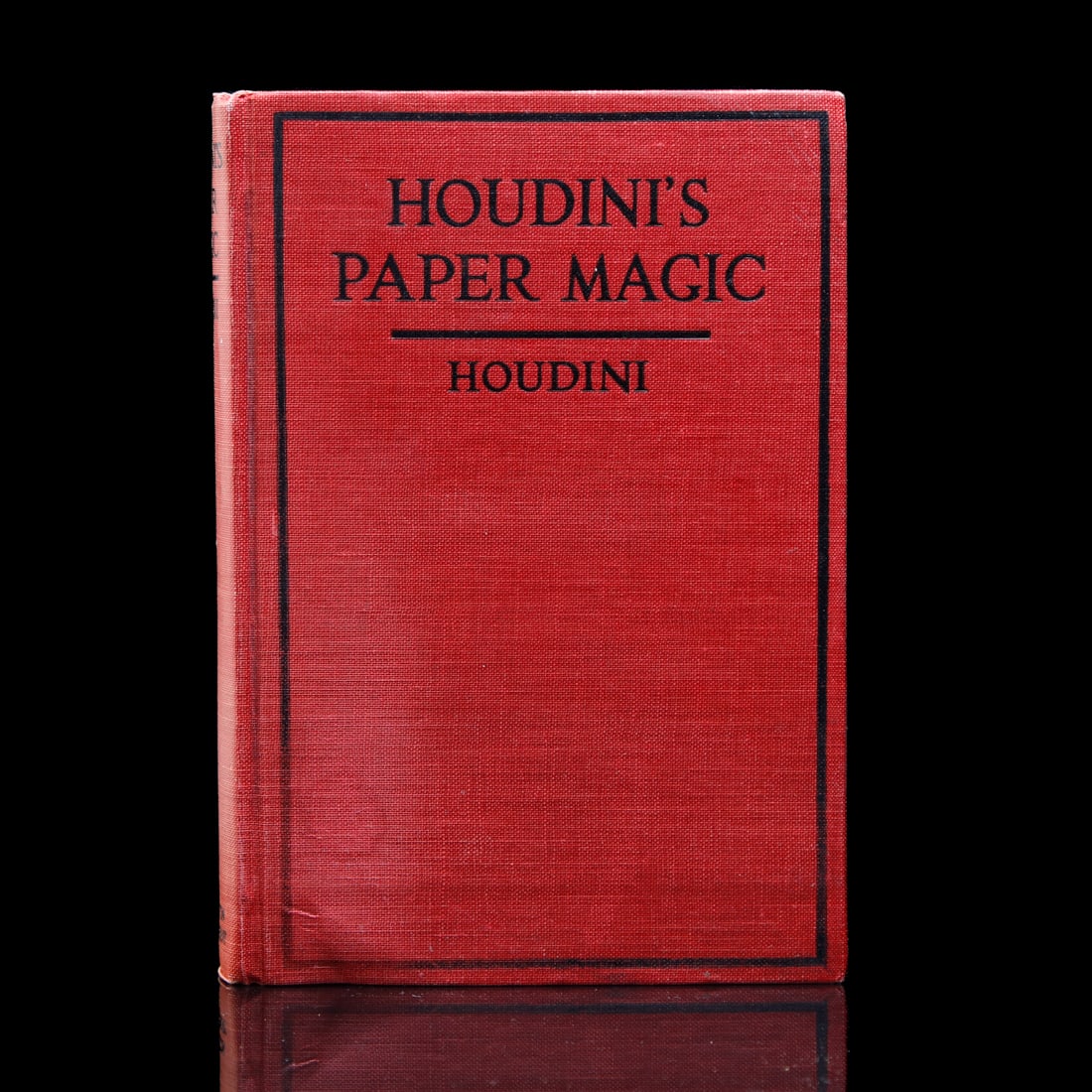H. Houdini Signed  Houdini's Paper Magic  Book 1922 (1 of 5)