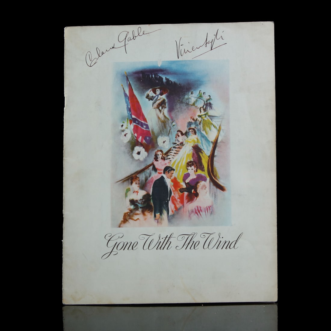 Clark Gable and Vivien Leigh Signed GWTW Program (1 of 3)