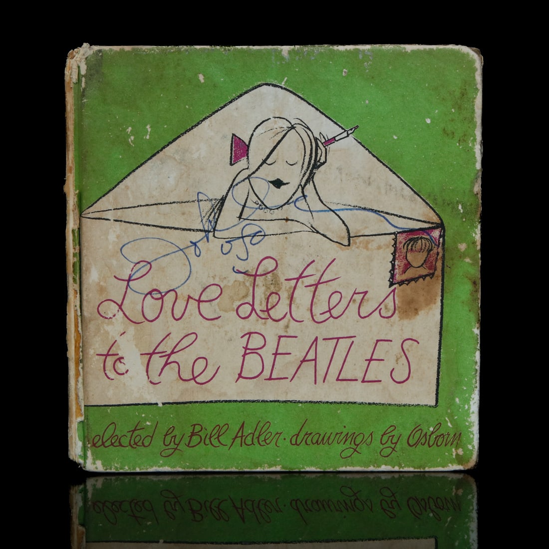 John Lennon Signed "Love Letters to the Beatles" (1 of 5)