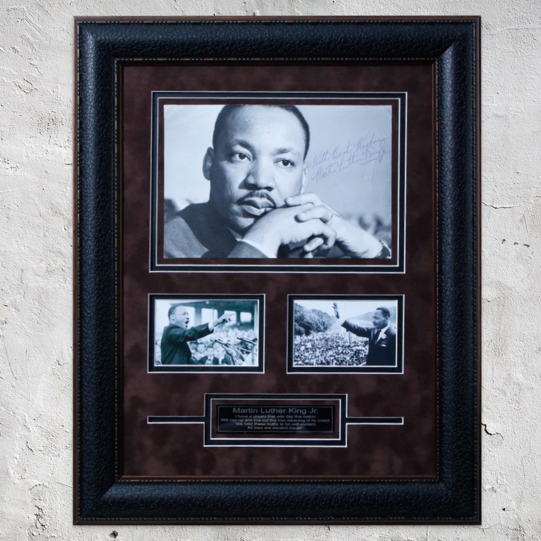Martin Luther King Signed & Inscribed 12x8 Photo (1 of 6)