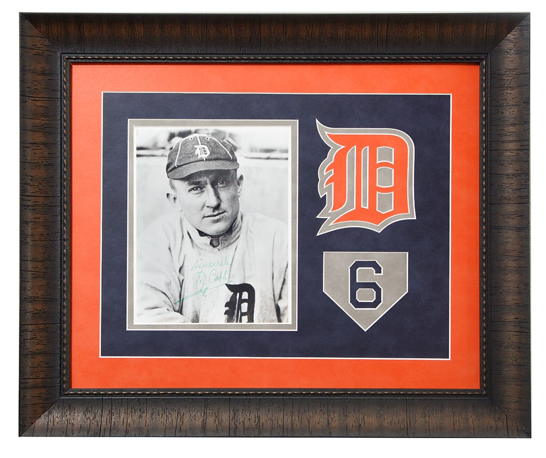Ty Cobb Signed 8 x 10 Photograph - Baseball Legacy (1 of 4)