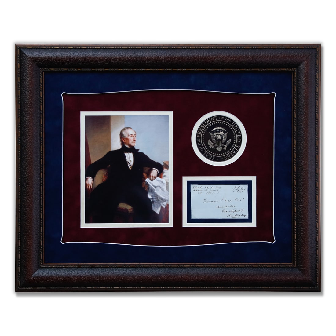 John Tyler Signed Free Frank Envelope (1 of 5)