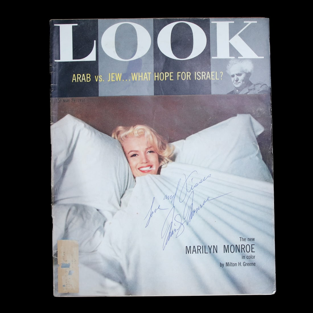 Marilyn Monroe Signed "Look" Magazine (1 of 4)