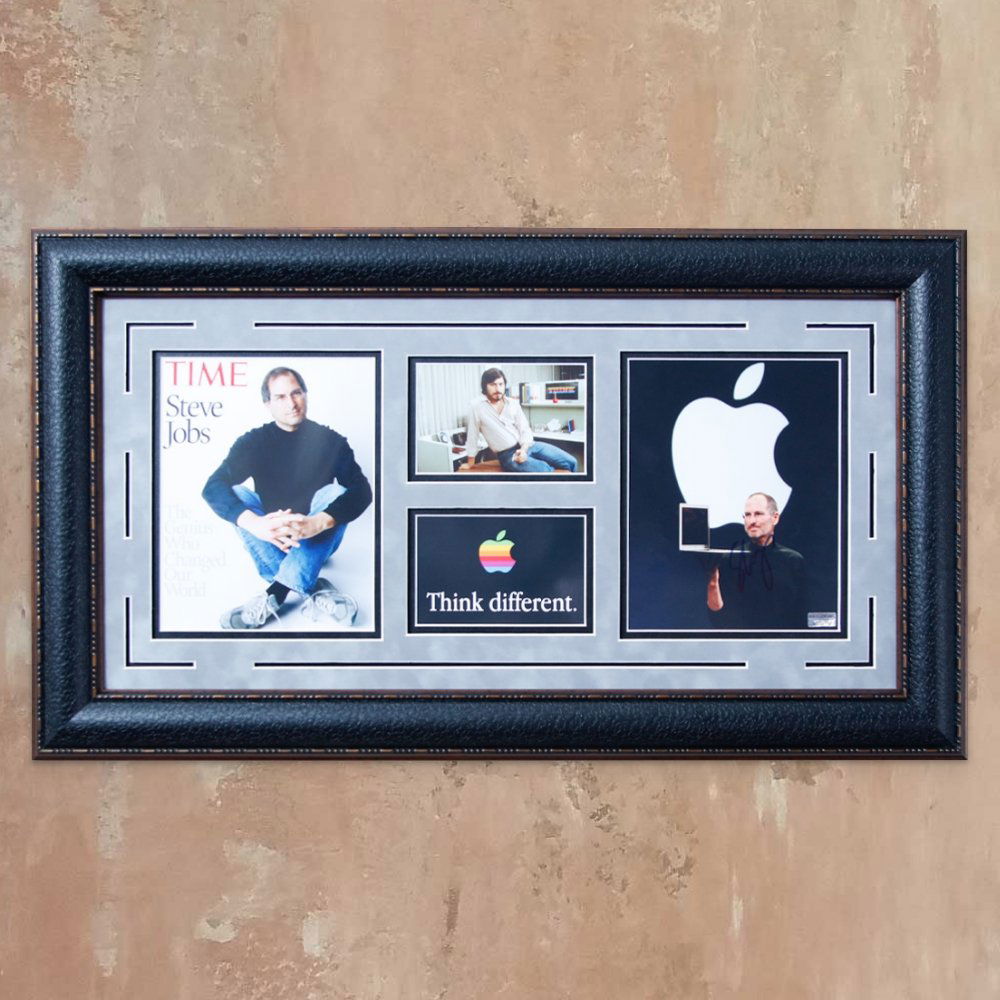 Steve Jobs Signed Photo, Exquisitely Framed (1 of 6)