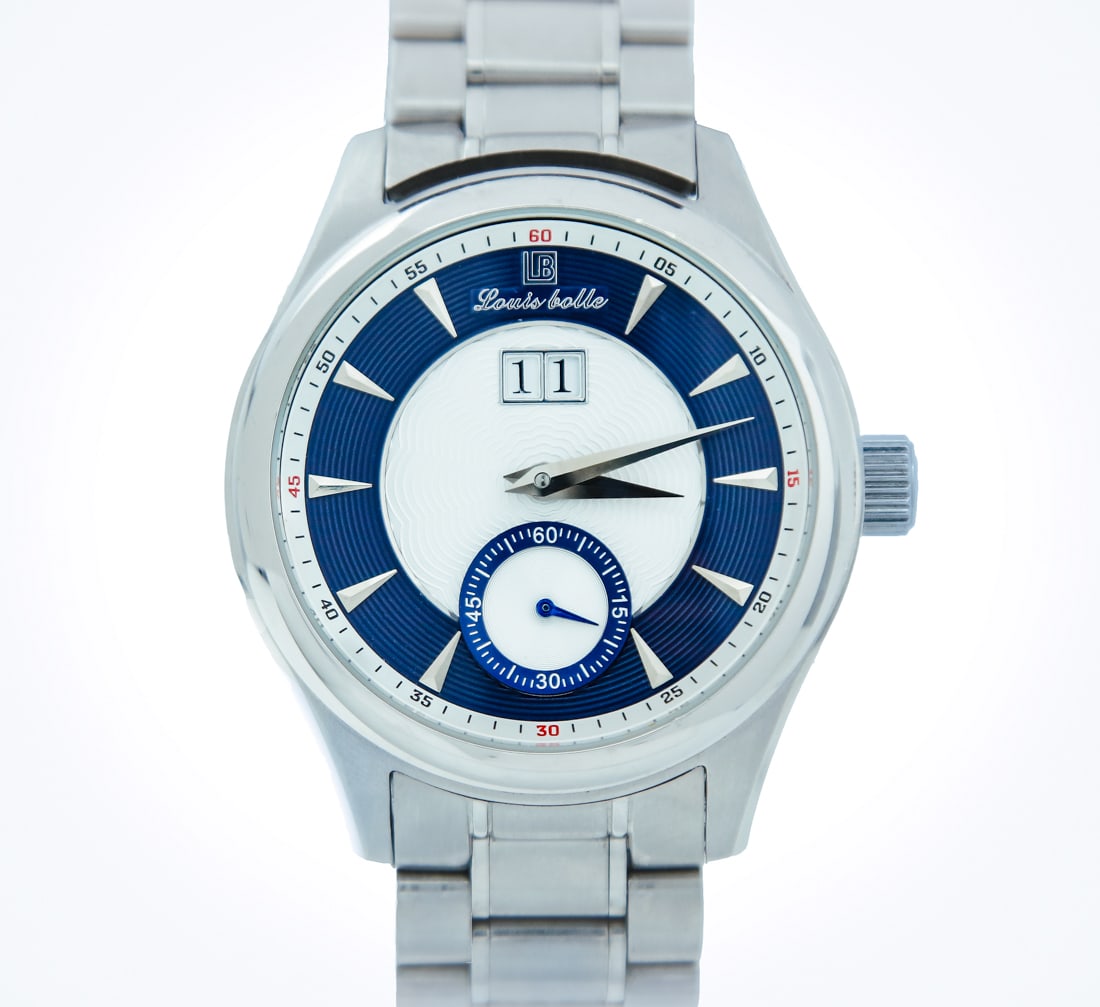 Louis Bolle New Vintage Automatic Watch with Big Date Function & Subsidiary Seconds Dial (1 of 2)