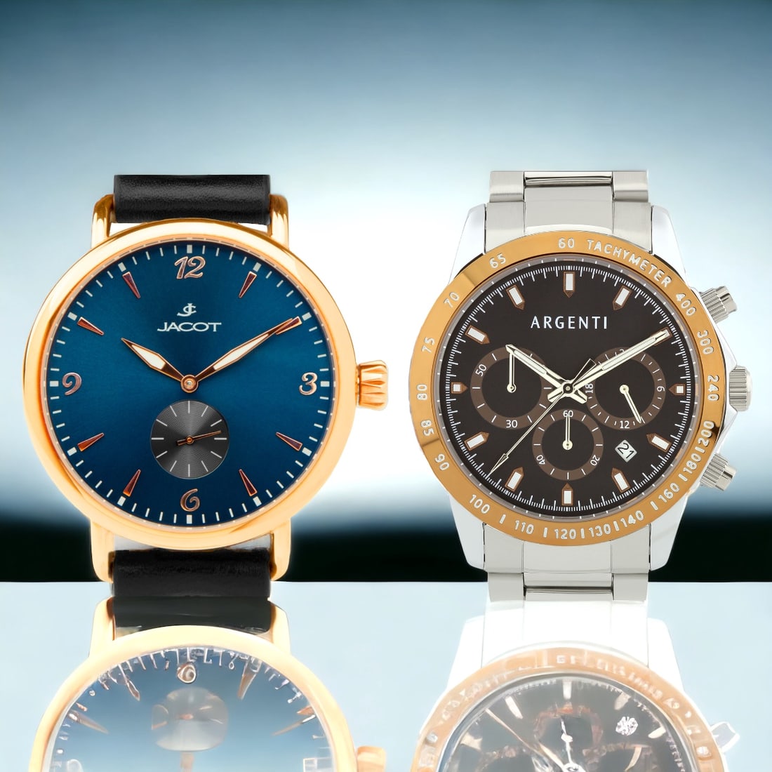 Jacot Automatic & Argenti Chrono Watches (1 of 1)