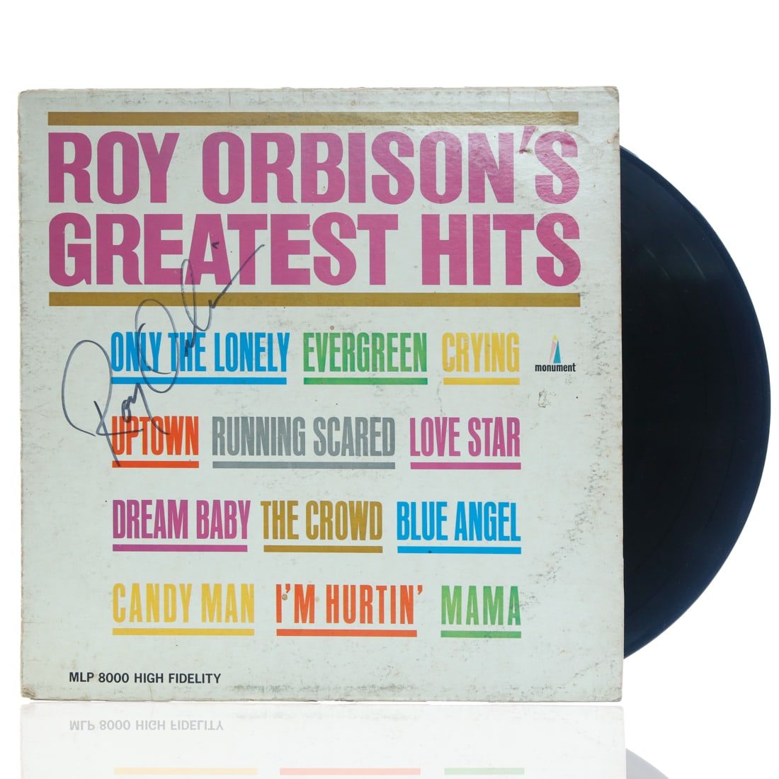 Roy Orbison Signed 'Greatest Hits' Album (1 of 7)