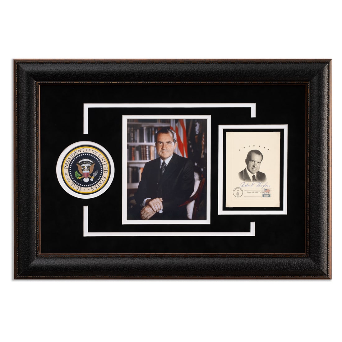 Richard Nixon Signed 1973 Inauguration Card (1 of 5)