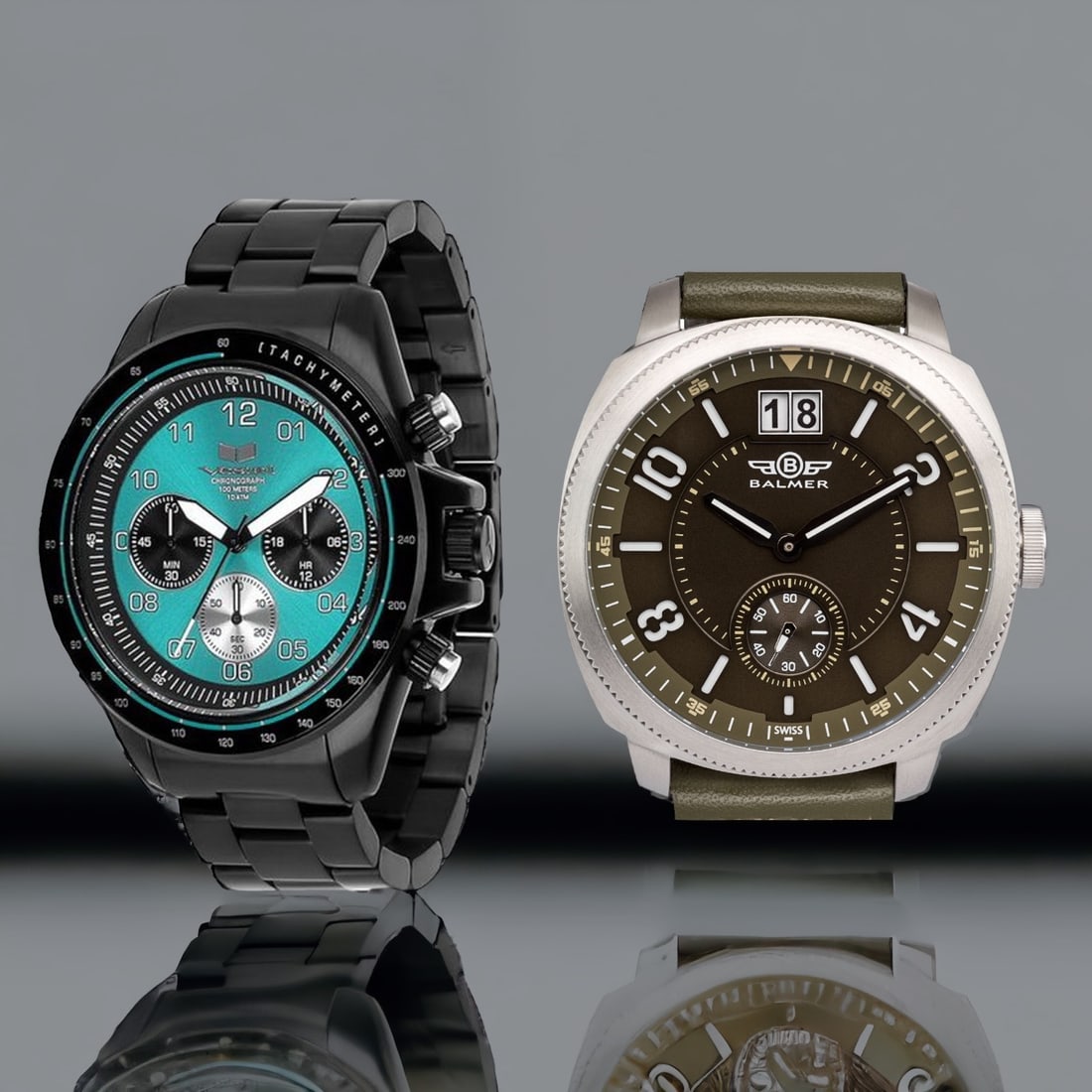 Balmer Swiss Sport Watch & Vestal Chronograph (1 of 1)