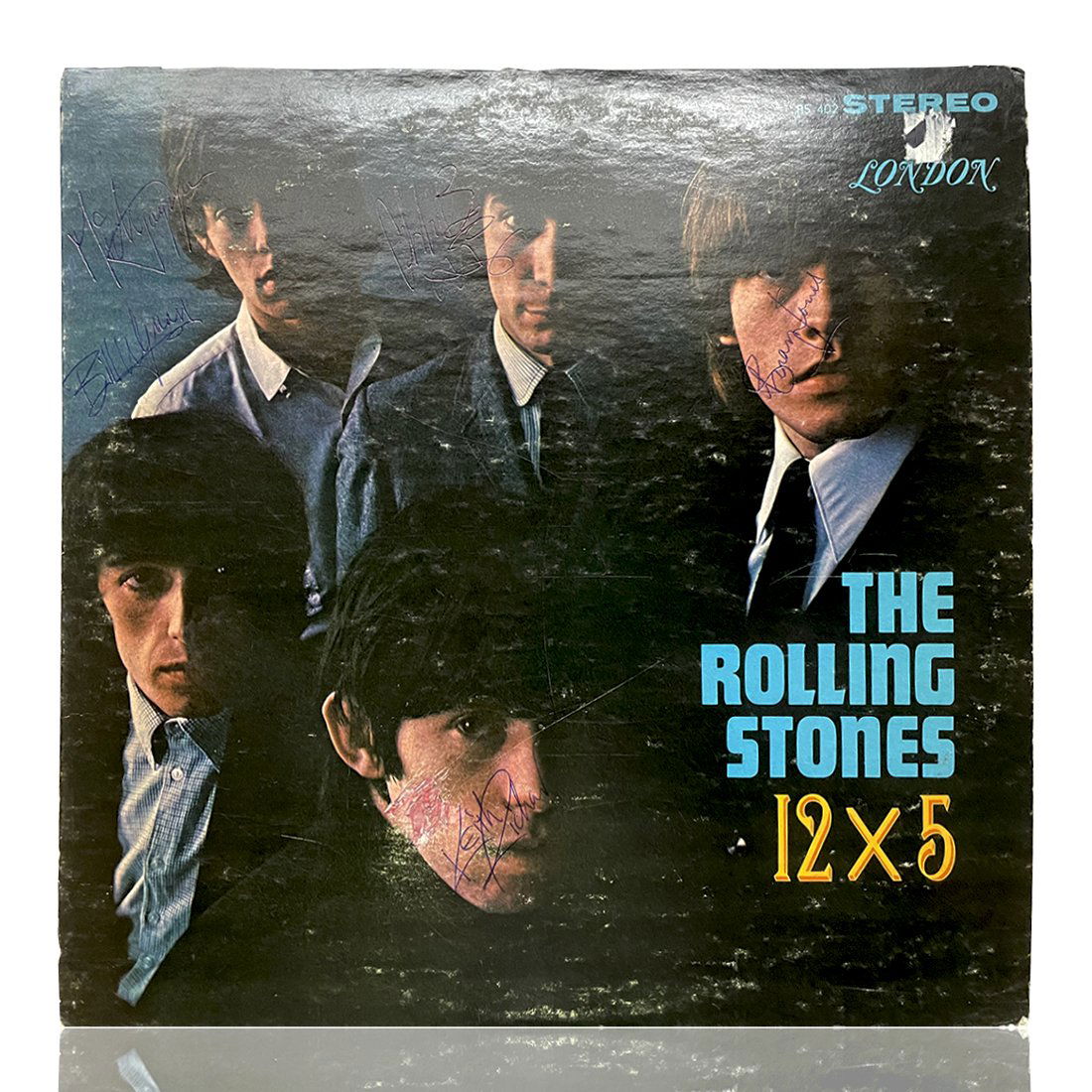Original Rolling Stones Signed "12 x 5" Album - A Legendary Piece of Rock 'n' Roll History (1 of 1)