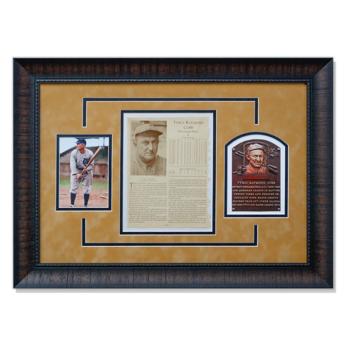 Ty Cobb Who’s Who in Baseball page (1 of 5)