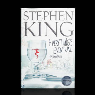 Stephen King Signed "Everything’s Eventual: 14 Dark Tales" – First Edition: Stephen King Signed "Everything’s Eventual: 14 Dark Tales" – Authentically Autographed First Edition. A delight for bibliophiles and horror aficionados, we bring to auction a first edition