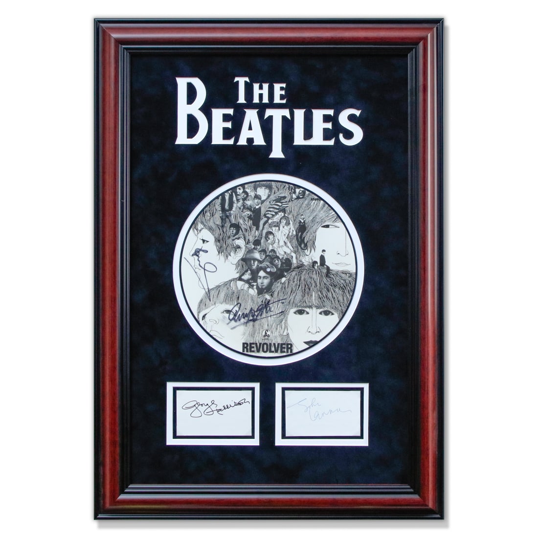 The Beatles 'Revolver' Signed Picture Disc Plus Lennon & Harrison Signatures: The Beatles 'Revolver' Signed Picture Disc Plus Lennon & Harrison Signatures – A Monument of Music History. We are proud to present a once-in-a-lifetime acquisition opportunity for Beatles enthusias