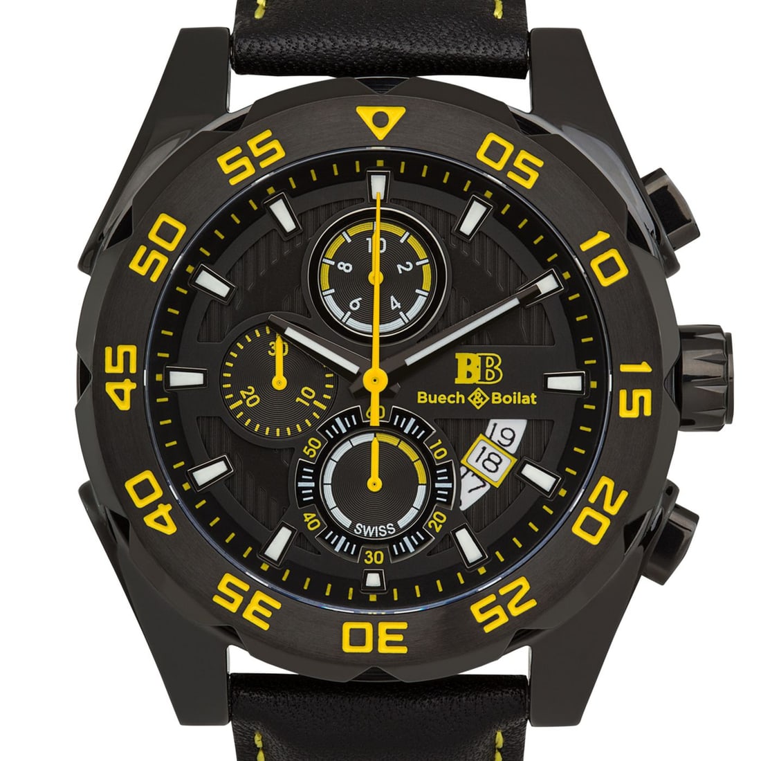 Buech & Boilat Torrent: Swiss Precision Chronograph Watch (1 of 2)