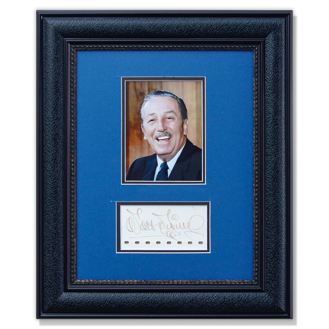 Walt Disney Personally Signed Custom Autograph Card - Framed (1 of 4)