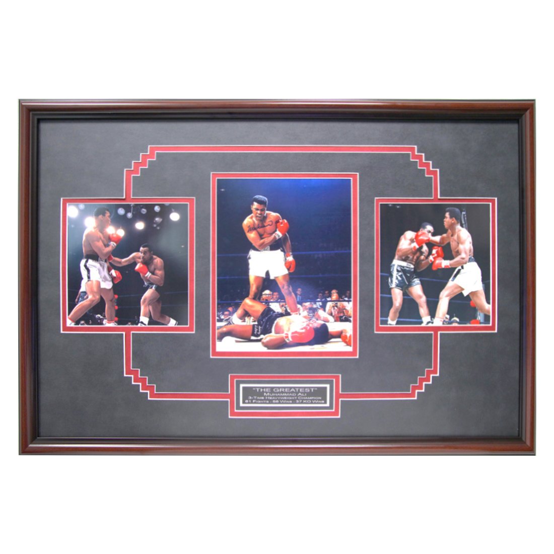 "The Dance of the Century" – Muhammad Ali Autographed Picture Dodging Joe Frazier: "The Dance of the Century" – Muhammad Ali Autographed Picture Dodging Joe Frazier. Presented for auction is an iconic 29x22 framed photograph of Muhammad Ali, the Greatest of All Time, captured in a