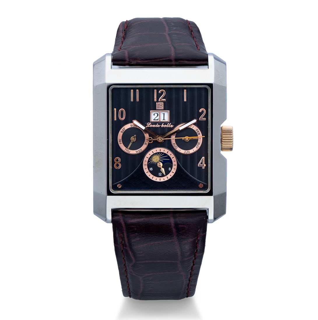 Louis Bolle Moonphase with Exquisite Cotes de Geneve Finishing (1 of 4)