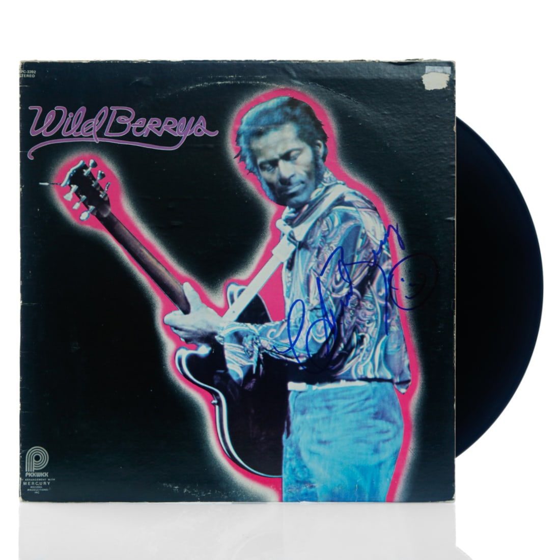Chuck Berry Signed "Wild Berrys" Album (1 of 7)