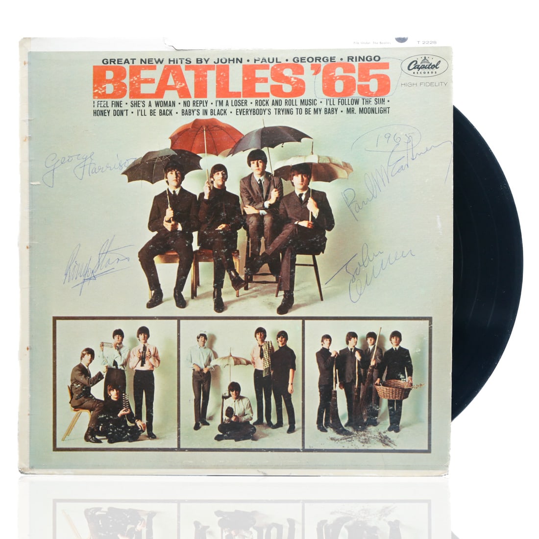The Beatles Signed "The Beatles '65" Album (1 of 7)