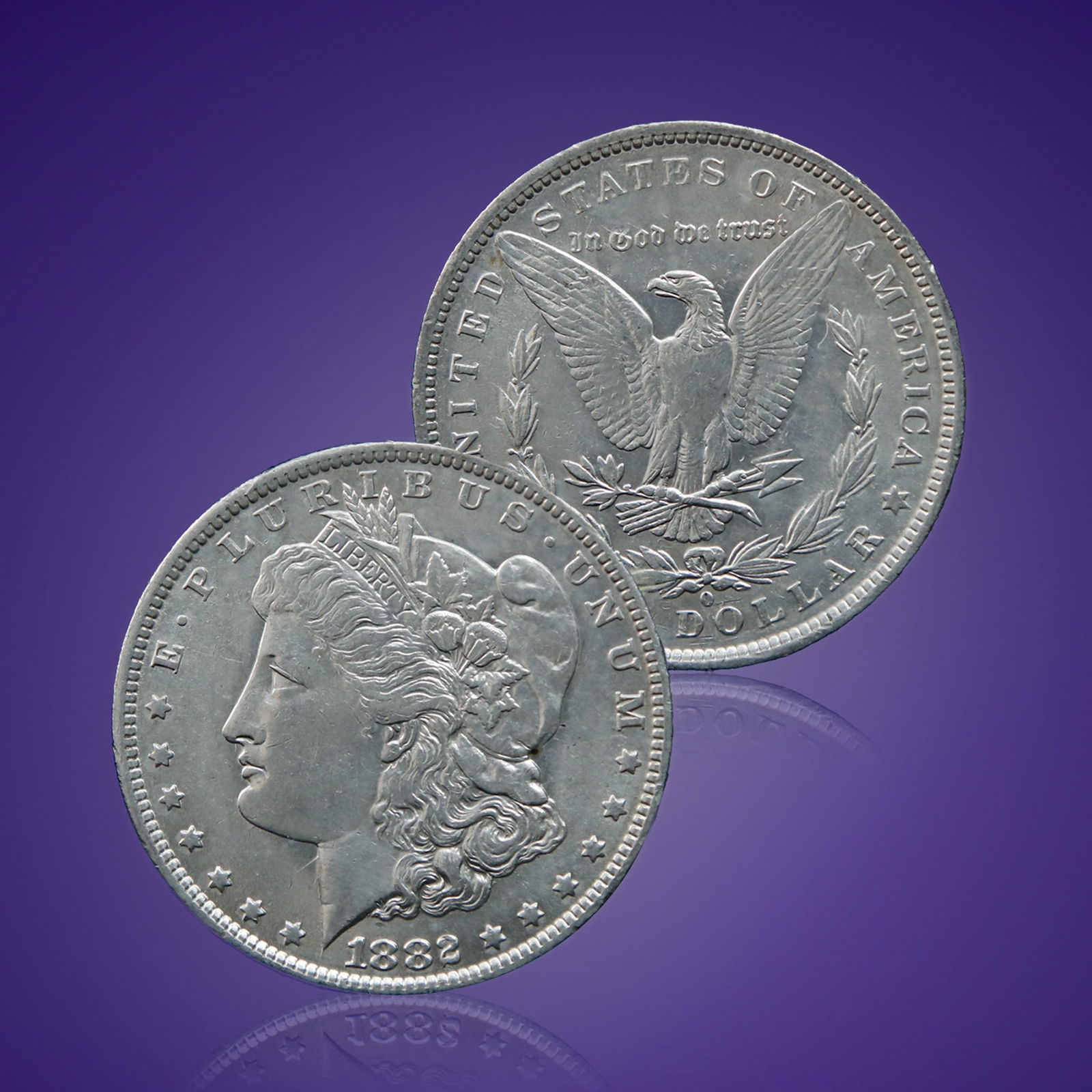 1882-O Silver Morgan Dollar (1 of 3)