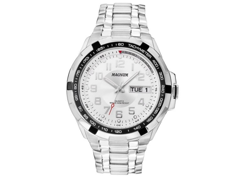 Magnum 47MM Sport Watch with Day Date and Tachymeter Function (1 of 1)
