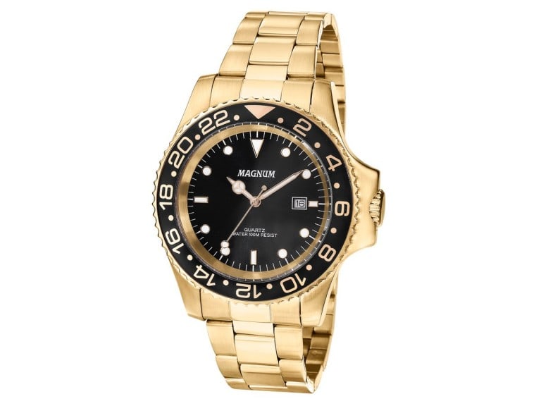Magnum Diver Sport Watch with Golden Finish (1 of 1)