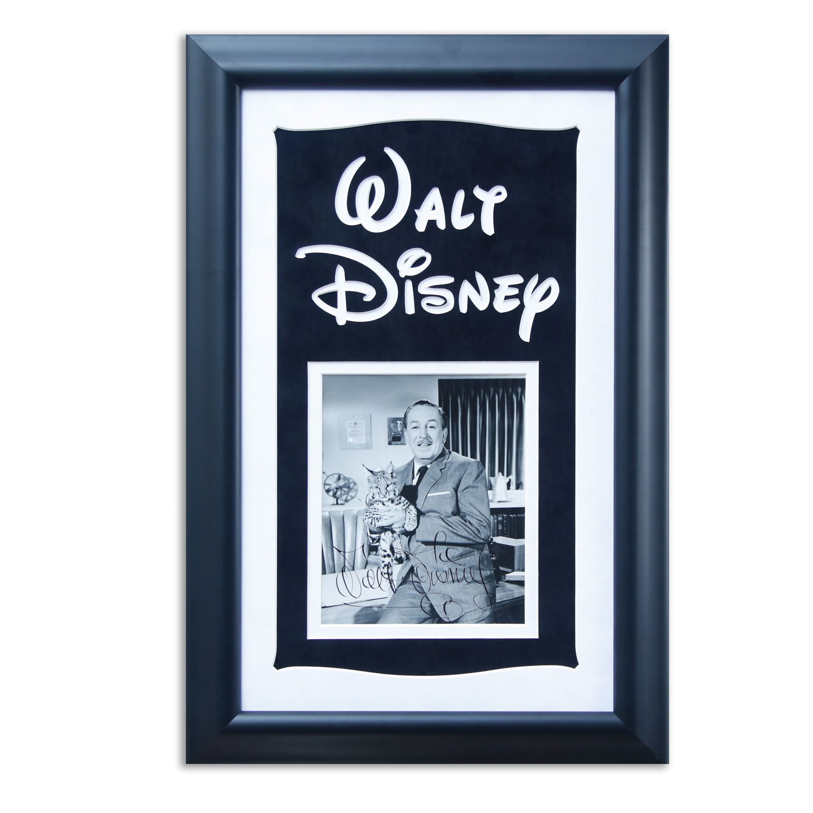 Walt Disney Autographed Picture in Museum-Quality Presentation (1 of 4)