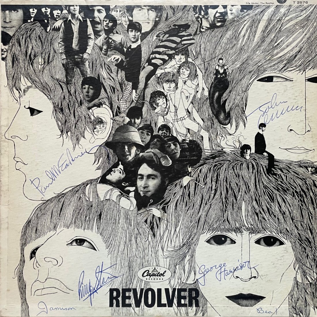 Beatles Signed "Revolver" Album: Beatles Signed Revolver Album