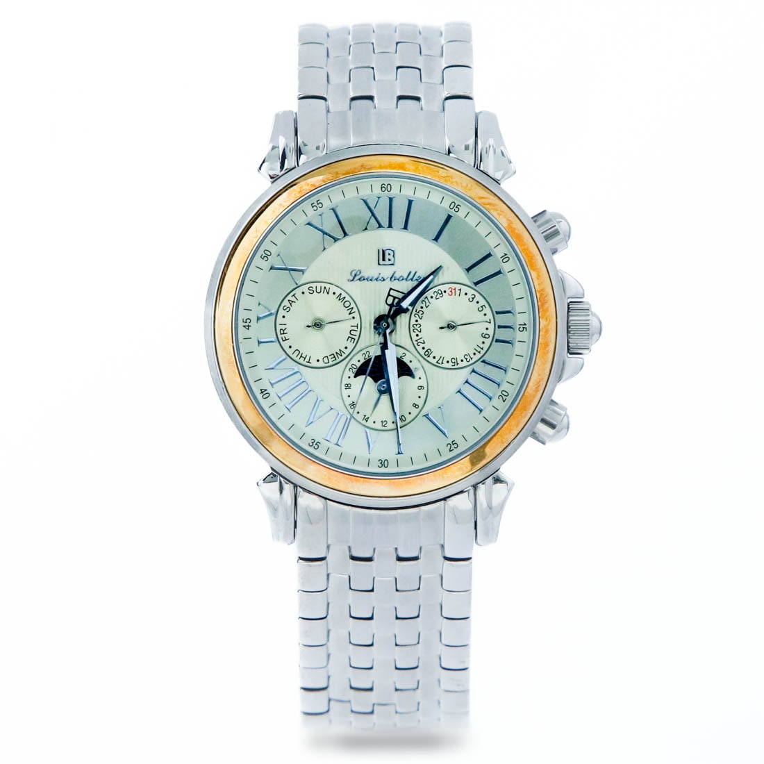 Louis Bolle 18K Gold Bezel Complication Automatic (1 of 2)