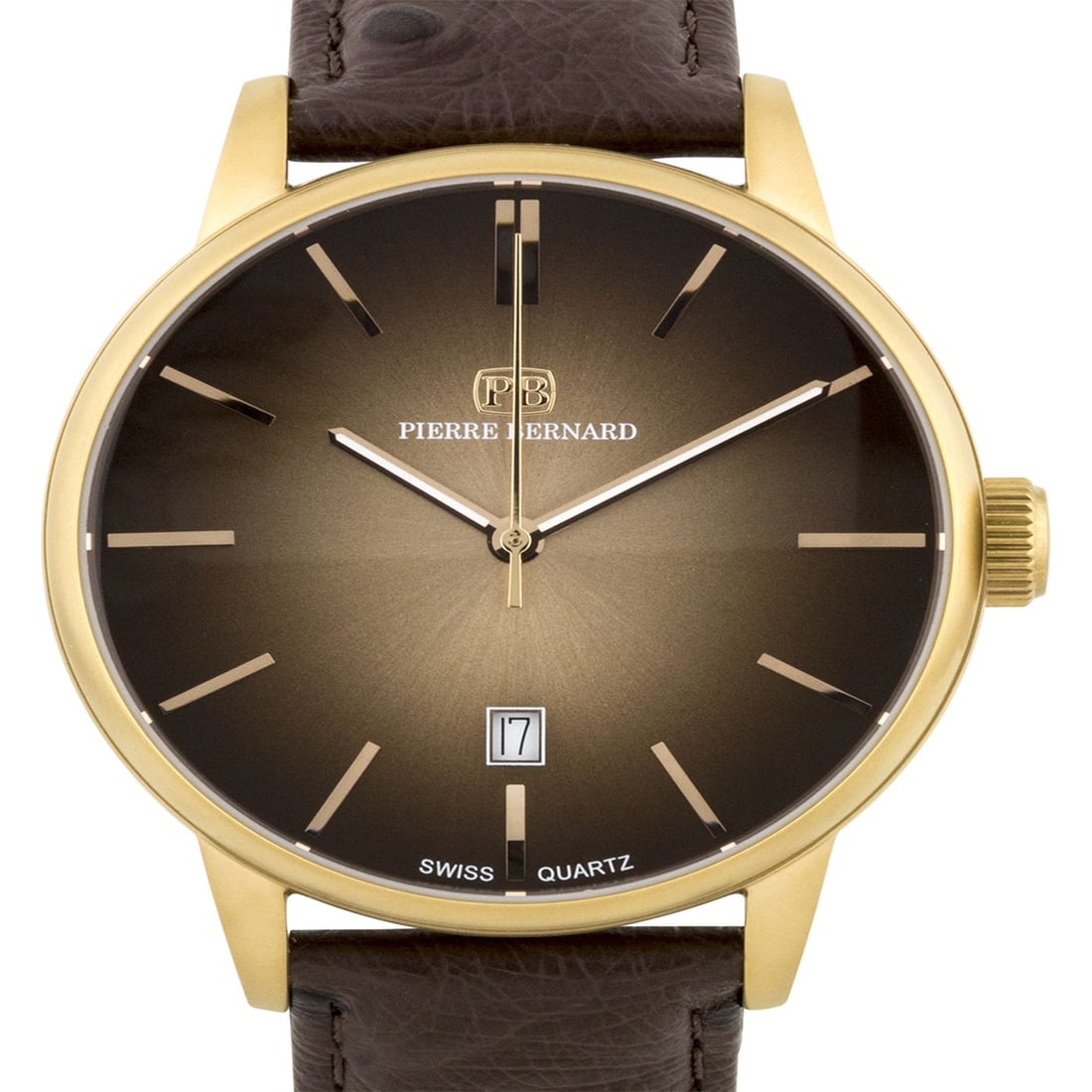 Pierre Bernard: Exemplary Classic Swiss Men's Watch (1 of 3)