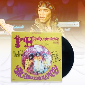 The Jimi Hendrix Experience Fully Signed "Are You Experienced" Album