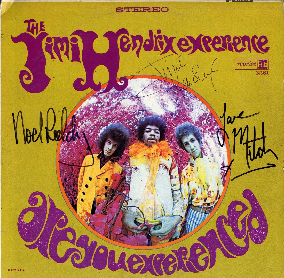 The Jimi Hendrix Experience Fully Signed "Are You Experienced" Album (1 of 11)