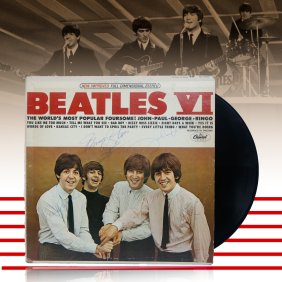 Beatles Signed "Beatles VI" Album