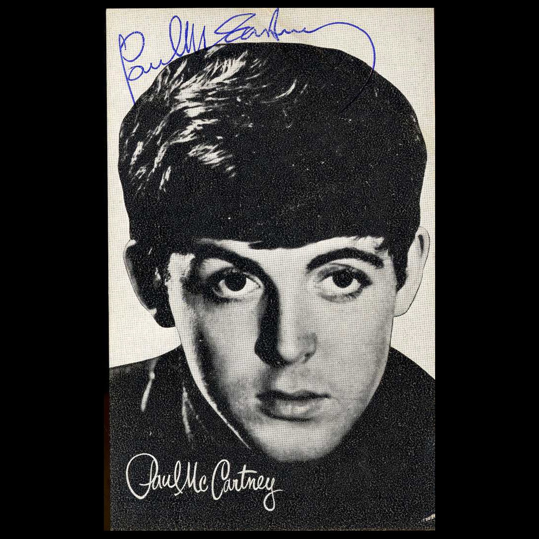 The Beatles Autographed Vintage Photo Card Collection – Museum-Quality Framed Set (1 of 7)