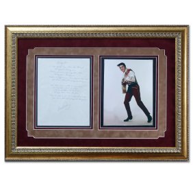 Elvis Presley Handwritten & Signed "Loving You" Lyrics - A Timeless Treasure