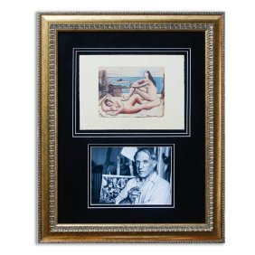 Sun, Sea & Surrealism: Pablo Picasso's Signed Litho of Nudes on the Beach, 64/80