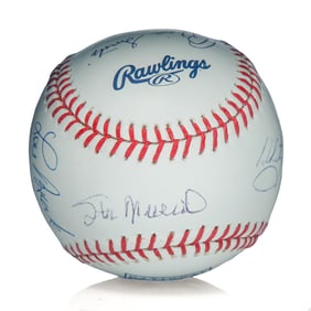 Hall of Fame St. Louis Cardinals Signed Baseball Featuring 6 Legends