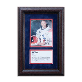 Neil Armstrong Signed Official NASA 8x10 Photograph