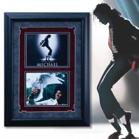 Exquisite Michael Jackson Autographed Photograph