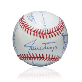 Titans of the Tape Measure - 500 Home Run Club Official League Baseball Signed by Eleven MLB Legends