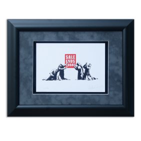 Banksy Pencil Signed "SALE ENDS TODAY" Numbered Lithograph