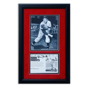 Robin Roberts Signed Photo Bio Page