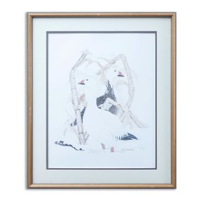 Gene Murray Painting of Two Geese 96/950