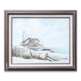 Norma Cormier Painting Circa 1981