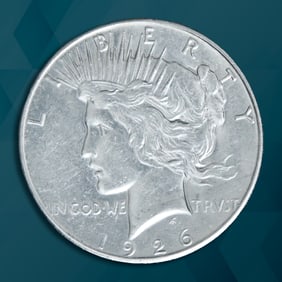 1926 Peace Dollar