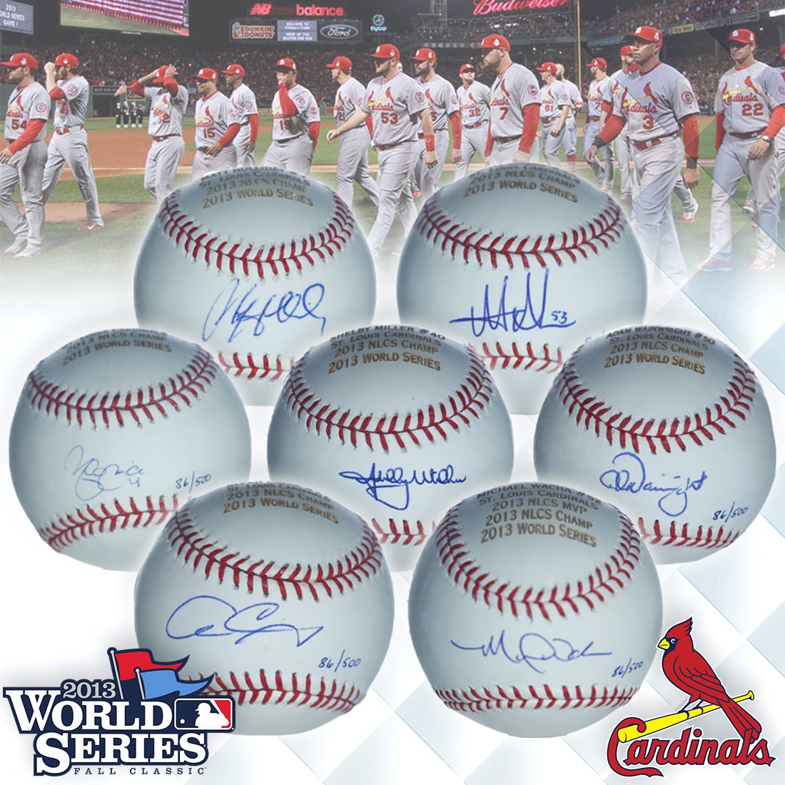 2003 World Series Champions Signed Baseball Collection - The St. Louis Cardinals' Finest (1 of 2)