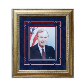 George Bush Senior Signed 8 x 10
