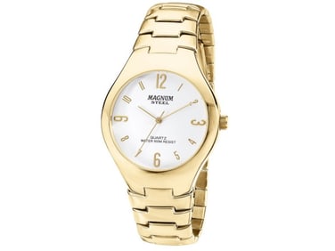 Magnum: Elegant Ladies Sport Watch with Golden Finish